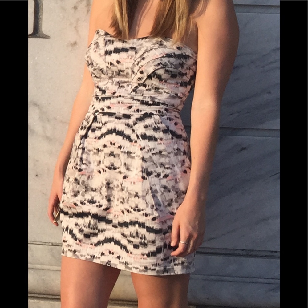 BCBGeneration strapless dress